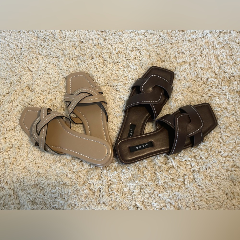 Leather sandals